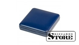 Dėklas su mėlynu įdėklu monetoms / monetų kapsulėms, kurių išorinis skersmuo iki 43 mm