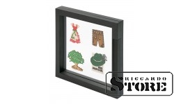 NIMBUS ECO 150, формат внутри 150 х 150 мм, чёрный цвет