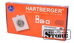 HARTBERGER lipnūs rėmeliai „Pressed Pennies“ monetoms 38x24 mm. Pakuotėje 100 vienetų.
