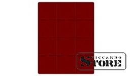 Tamsiai raudonas veliūrinis padėklas, modelis 2613E, skirtas monetoms, kurių skersmuo 68 mm. Puikus sprendimas didelių kolekcinių monetų laikymui ir eksponavimui.