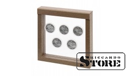 NIMBUS 150, internal size: 150 x 150 mm, wood imitation