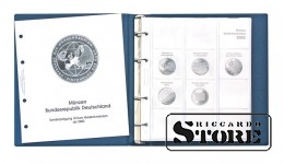 Tuščias segtuvas 10 eurų monetoms su paprastu dizainu. Tinka kolekcinių 10 eurų monetų saugojimui ir tvarkymui.