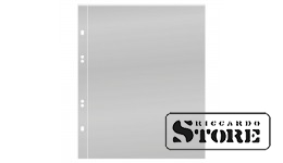 Multi Collect system numismatic sheets with 1 pocket (190 mm x 253 mm), transparent color, pack of 10 sheets.
