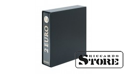 Iliustruotas PUBLICA M albumas 2 eurų monetoms laikyti. 2 tomas (chronologiškai nuo Italijos 2015 m.). Su apsaugine dėžute.