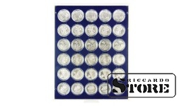 Mėlynas veliūrinis dėklas 2537ME (Ø37,5 mm)