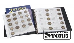 Iliustruotas albumas 2 eurų proginių monetų chronologiniam išdėstymui. 1 tomas: visos euro leidėjos šalys (chronologiškai iki Ispanijos 2012 m.).