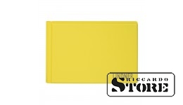 Kišeninis monetų COLOR albumas 48 monetoms, dydis 150 mm x 100 mm x 18 mm, SOLINO (geltonas).
