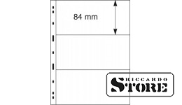 Universalūs UNIPLATE sistemos lapai su 3 juostelėmis-klipsinėmis kišenėmis (84 mm), juodos spalvos, komplekte 5 lapai