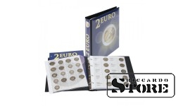 Iliustruotas albumas 2 eurų proginių monetų chronologiniam išdėstymui. 1 tomas: visos euro leidėjos šalys (chronologiškai iki Ispanijos 2012 m.).