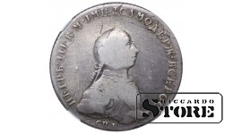 Российская Империя, 1 рубль, 1762 год, SPB-NK, NGC VG DETAILS, Пётр III