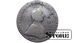 Rusijos Imperija, 1 rublis, 1762 m., MMD-DM, Petras III