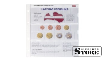 Iliustruotas karat lapas iš serijos „Naujos ES narės“, Latvija