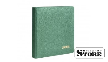 Ring binder Karat LEATHER, empty – green