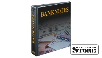 PUBLICA M segtuvas su banknoto dizainu, tuščias.