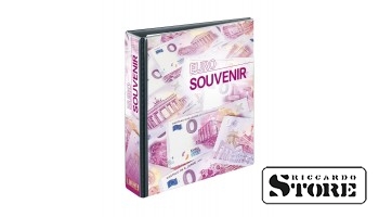 Tuščias PUBLICA M segtuvas su „Euro Souvenirs“ dizainu. Puikiai tinka suvenyrinių banknotų ir kitų kolekcijų laikymui bei demonstravimui.