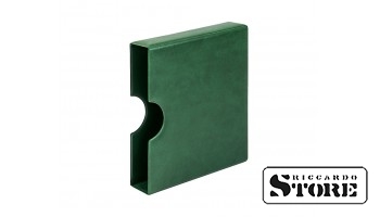 Protective cassette, green color (for Karat ring binder).