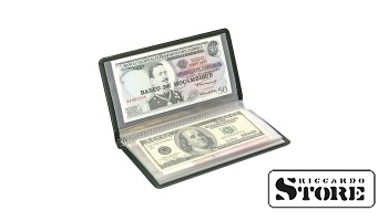 Pocket album for storing banknotes and other collectible items